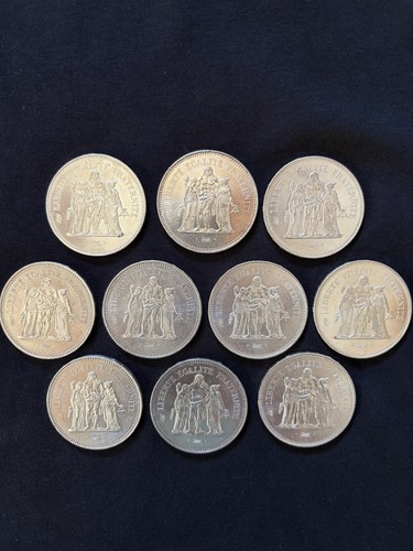 Belles pièces 50 francs - pièces,