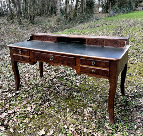 Grand bureau 1820 noyer - grand, en
