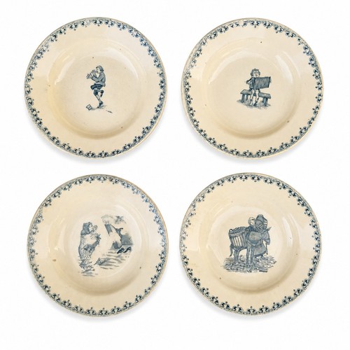 Lot assiettes creuses - 4,
