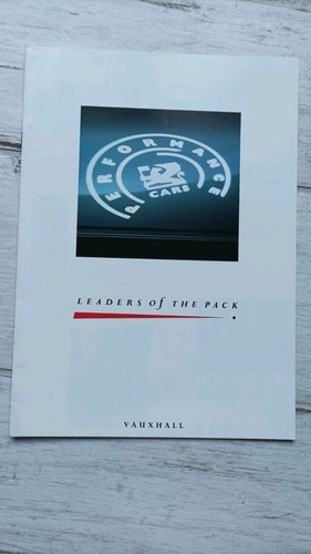 Catalogue brochure vauxhall - catalogue,