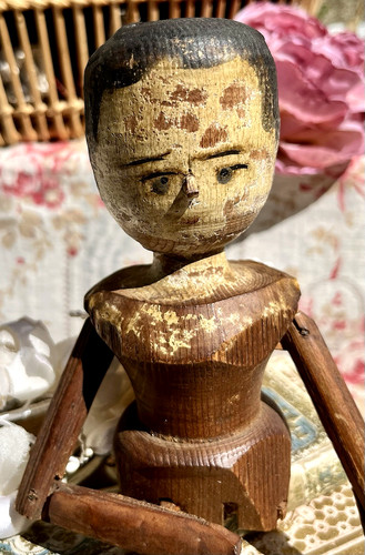 Poupée ancienne bois - poupÉe,