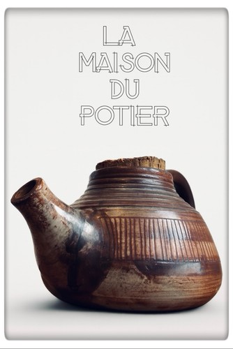 Théière vintage maison - théière,