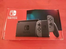 Nintendo Switch gris en Boîte + 3 Jeux Jouable Sur La Console 
