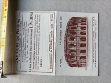 Ancien Calendrier de Poche / LIVERNA GARD ARENES NIMES - miniature 1923