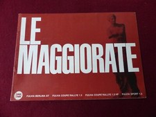 Catalogue prospectus : Lancia Fulvia berlina coupé & Zagato 1967