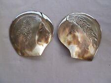 Ancienne paire de coquille