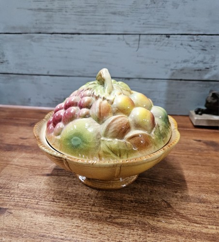 Sarreguemines majolica fruit - sarreguemines,