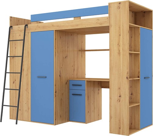 Armoire lit mezzanine - lit,