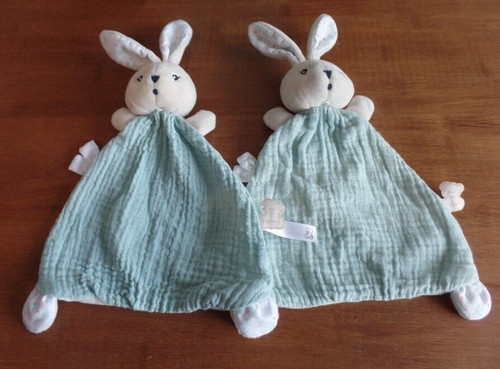 S23 lot doudou - lapin, plat