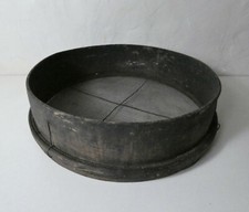 Ancien tamis en bois vintage D.44cm