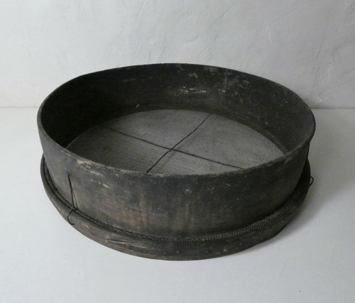 Ancien tamis bois - ancien,