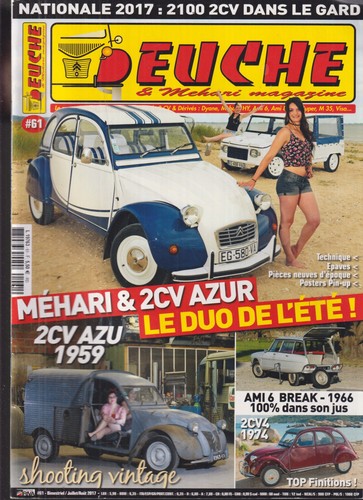 Deuche mehari magazine n 61 - &,