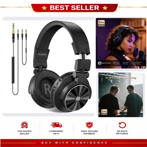 Ortizan casque audio filaire - audio,