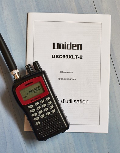 Scanner portable uniden - scanner,
