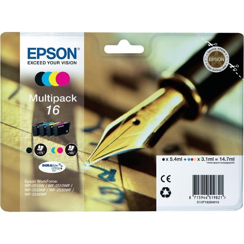 Pack cartouche epson 16 - pack, 4x