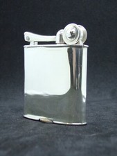 SAM Briquet essence Argent massif lighter petrol Feuerzeug