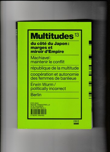 Revue multitudes côté - revue,