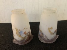 Lot 2 tulipes signé Muller & Frères (prix des 2) modèle1