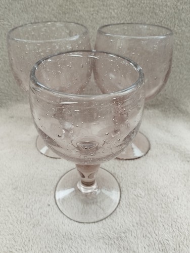 Verres bullés soufflés à - verres,