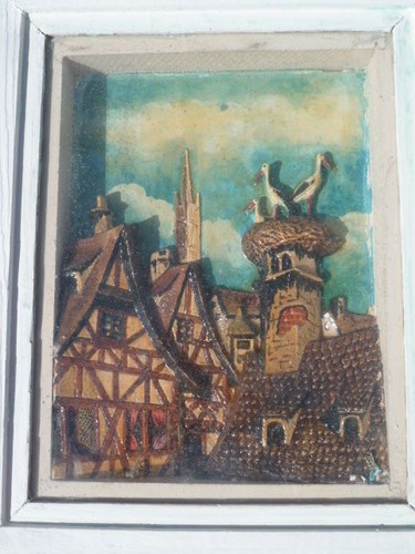 Tableau ancien alsacien - ,