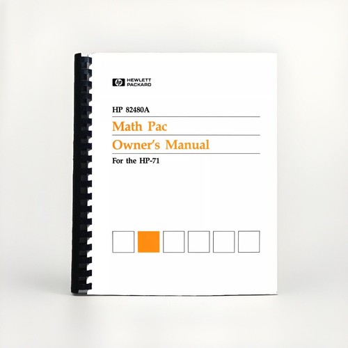 Manual for hewlett packard - manual,