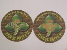 Bière dessous de Verre : Chanceux pour Me I'Ve Got Corona Extra Light ~ Viva St.