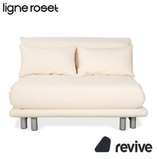 Ligne Roset Multy Canapé Deux Places Beige Crème Manuel Avec Fonction Lit