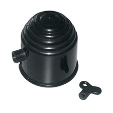 Cache boule en plastique, pour boule diamètre 50 mm, avec clé de sécurité