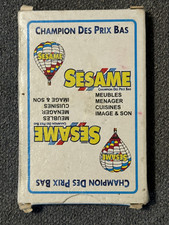 Jeu de 32 cartes Vintage, Sésame