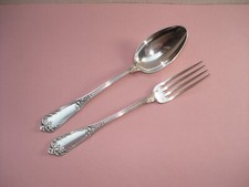 Couvert D'Enfant en Argent Massif Minerve P.Devaux Orfèvre