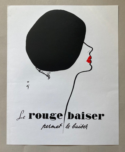 René gruau affiche - gruau, :