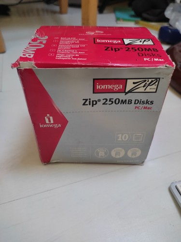 Lot disquettes zip 250mb - lot, 10