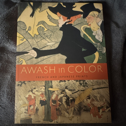 Awash color french - awash, in