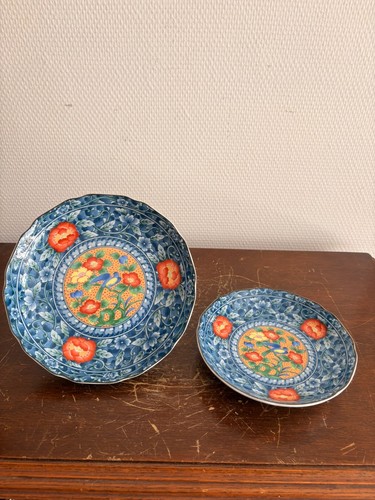 Paire assiette bleu - assiette,