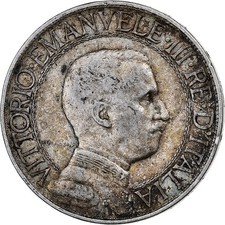 Monnaie, Italie, Vittorio Emanuele III, 2 Lire, 1908, Rome, TB+, Argent, KM:46