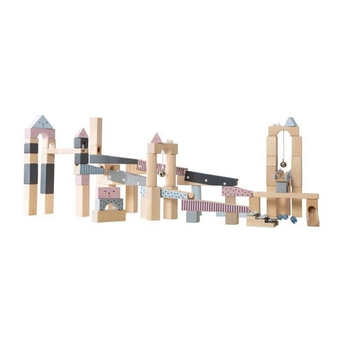Circuit billes bois - en,