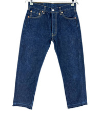 LEVI'S STRAUSS & CO 501 Jeans En Denim Droite Bleus W30 L28