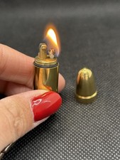 Ancien Briquet De Poilu Porte Clef Essence Munitions Fonctionne