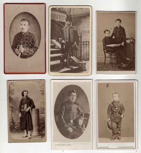 Photo lot cdv - lot, 1870