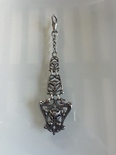 Châtelaine argent Art nouveau 