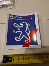 Stickers Autocollant Adhésif Peugeot Sport L 8 Cm H 9cm Polymere  Résistant 