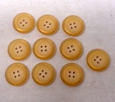Lot de 10 Boutons vintage en
