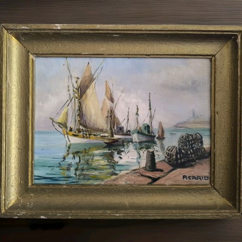 Huile sur toile - , cario