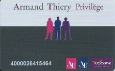 Carte cadeau - Armand Thierry / Toscane  - Geschenkkarte  - Gift Card