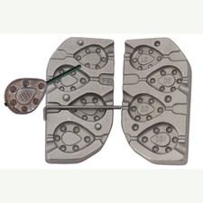 MOULE A PLOMBS Montre Grip Perce 70-80-90-100 Grs MOU058 Alciumpeche