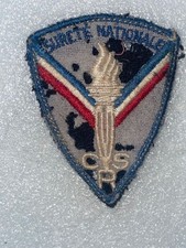 POLICE ANCIEN TISSU CRS SURETE NATIONALE EN L ETAT *