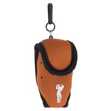 Golf Balle Ceinture Sac Supports, Boucle, Clip pour Ceinture Stockage, Orange
