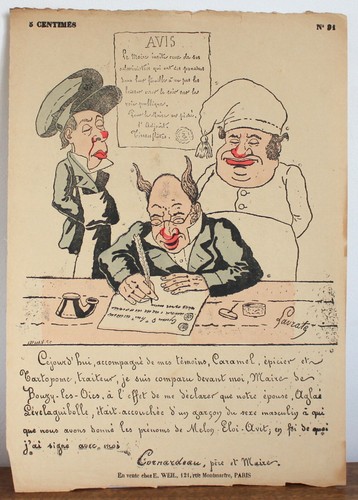 Gravure dessin caricature - gravure,