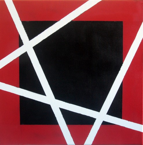 Black red white pop - white,