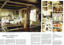 Publicité Advertising 107  1977   les cuisines SieMatic 1001 antique (2p)